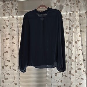Elegant Blue Women's Top